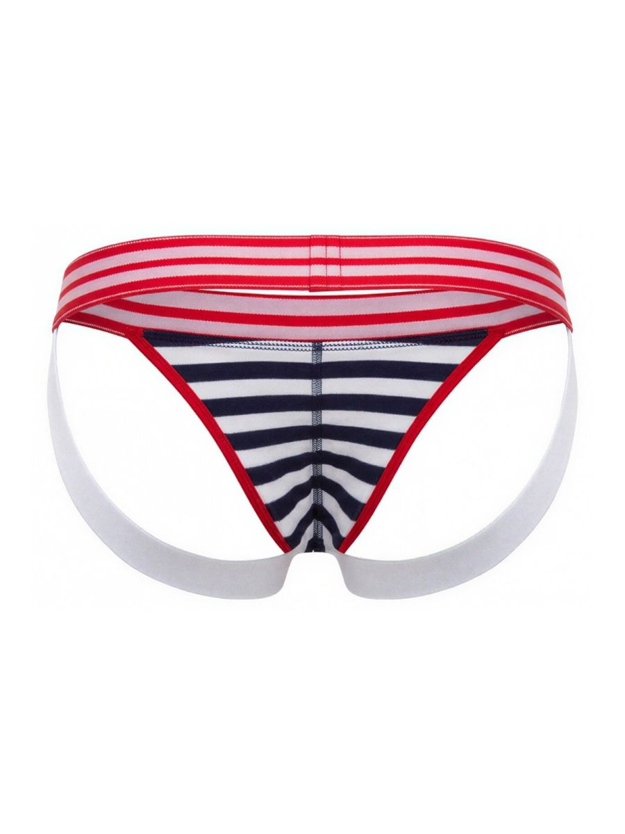 JOR 2336 Santorini  Male Classic Nautical Jockstrap Stripes Plus Sizes