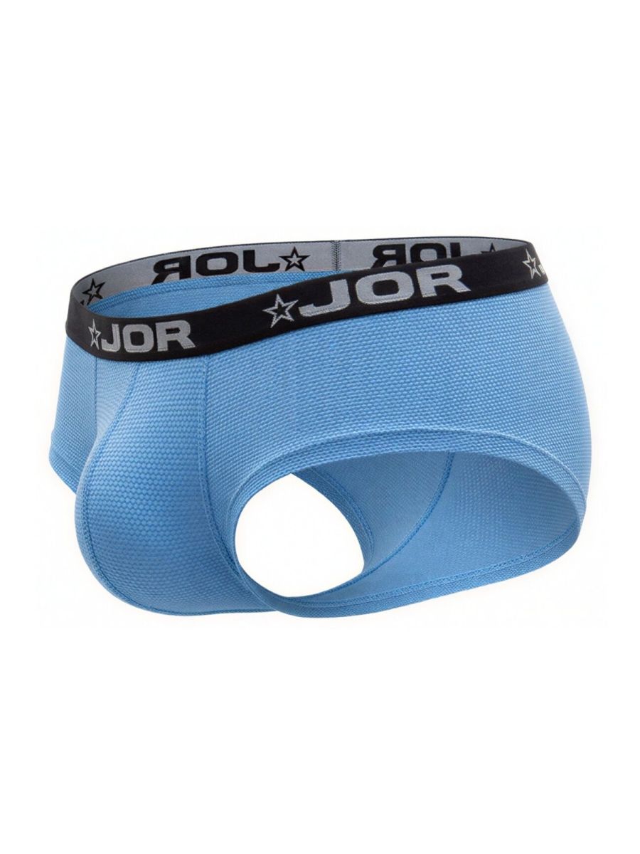 JOR 2345 Cannes Mens Ultra Light Trunks Boxer Briefs Blue Plus Sizes