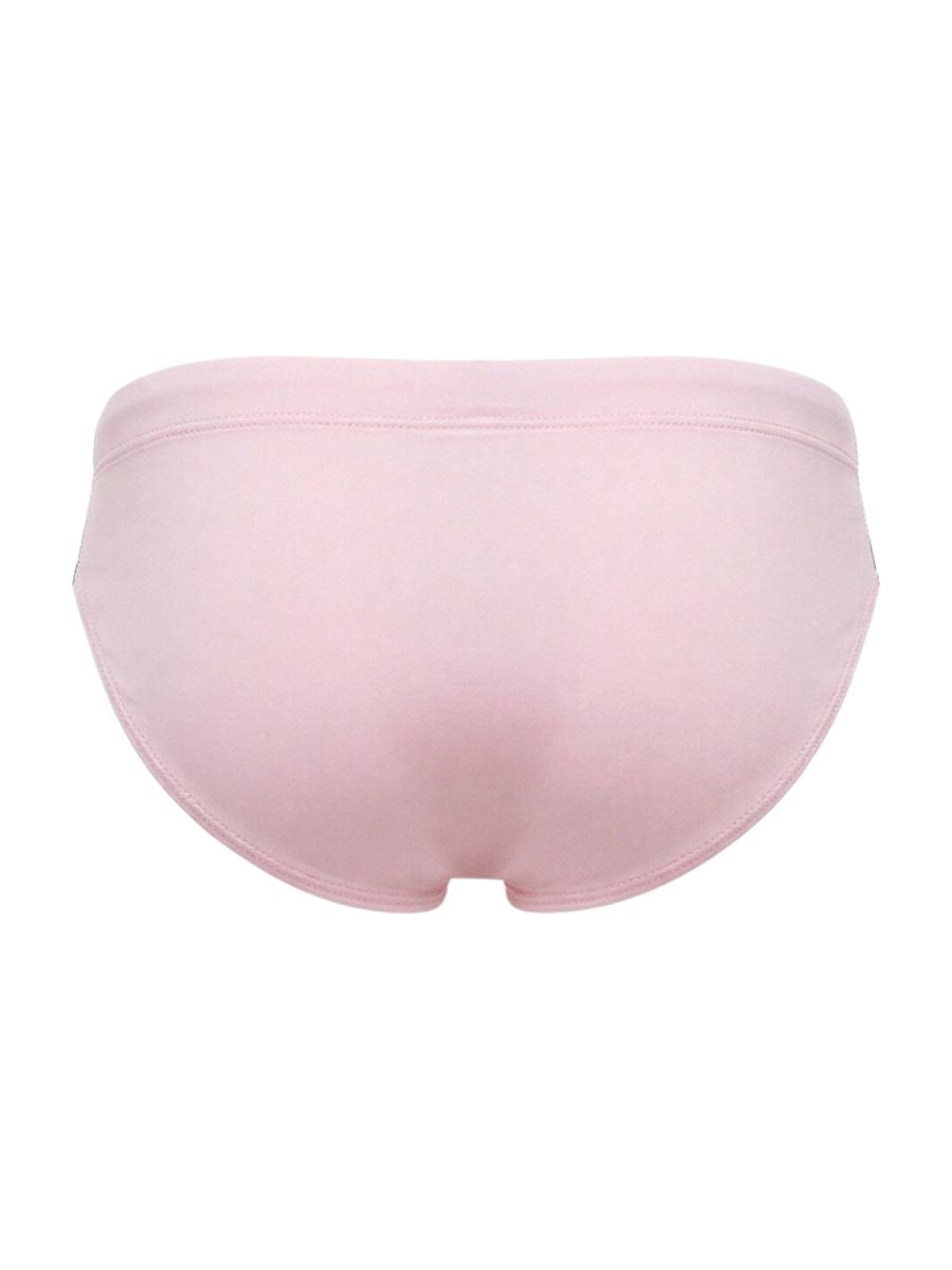 JOR 2384 Mens Neon Wind Swim Briefs with Support Pink Plus Sizes