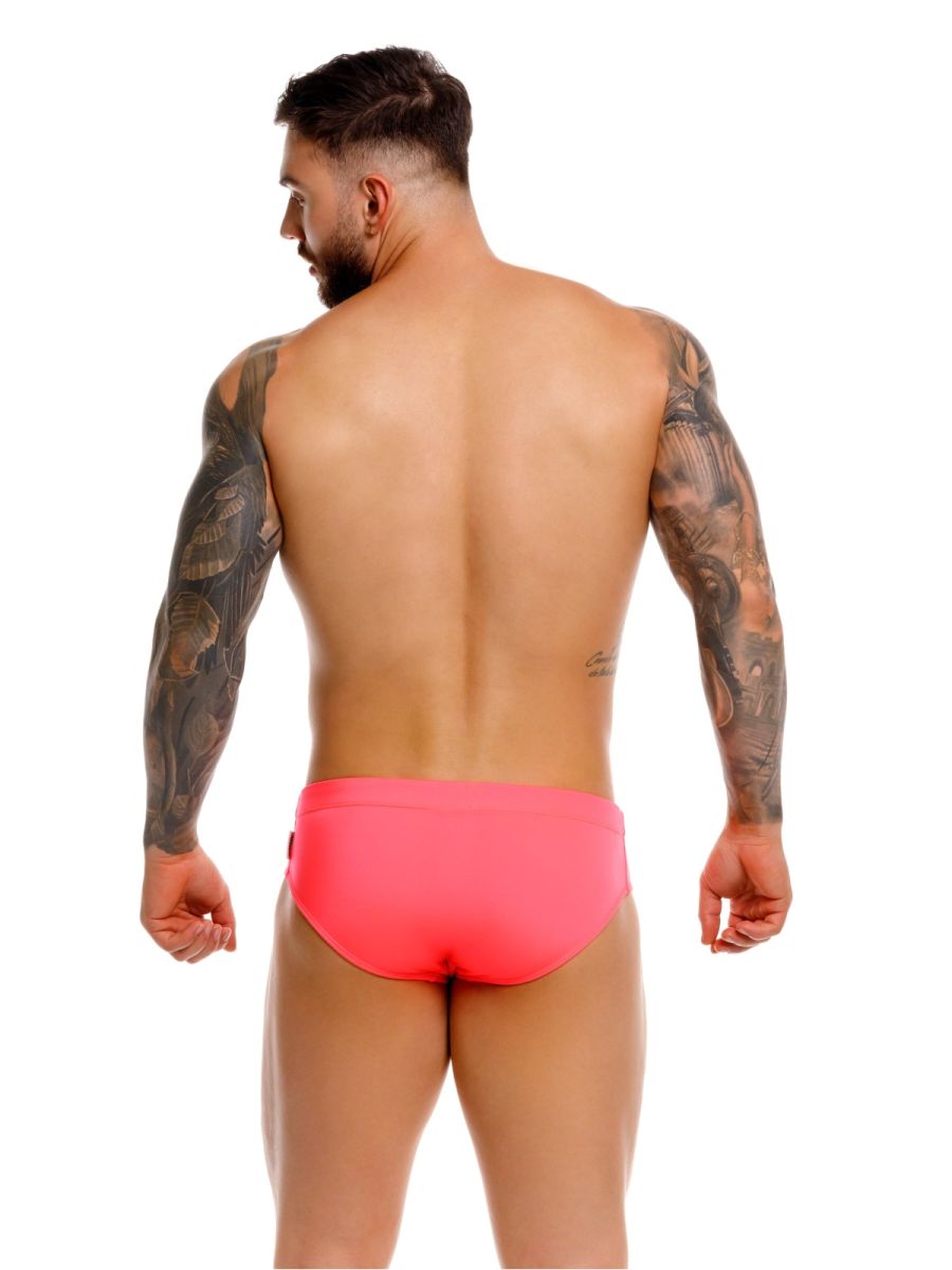 JOR 2387 Mens Pop of Colour Travel Swim Briefs Candy Plus Sizes