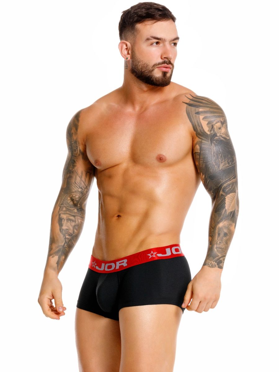 JOR 2442 Astor Mens Daily Essentials Athletic Trunks Black