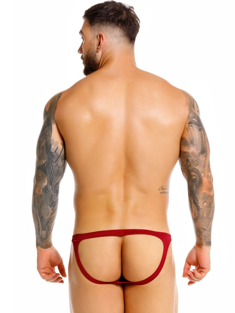 JOR 2458 Eros Mens Ergnomic Support Jockstrap Wine Plus Sizes