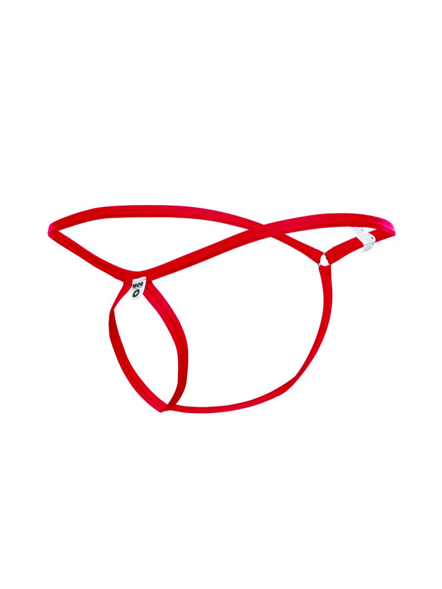 MaleBasics MBL24 Mens Extreme Tear Drop Thongs Red