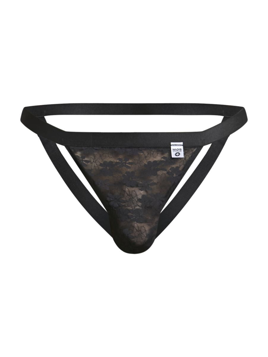 MaleBasics MBL82 Mens Extreme Sexy Jockstrap Black Lace