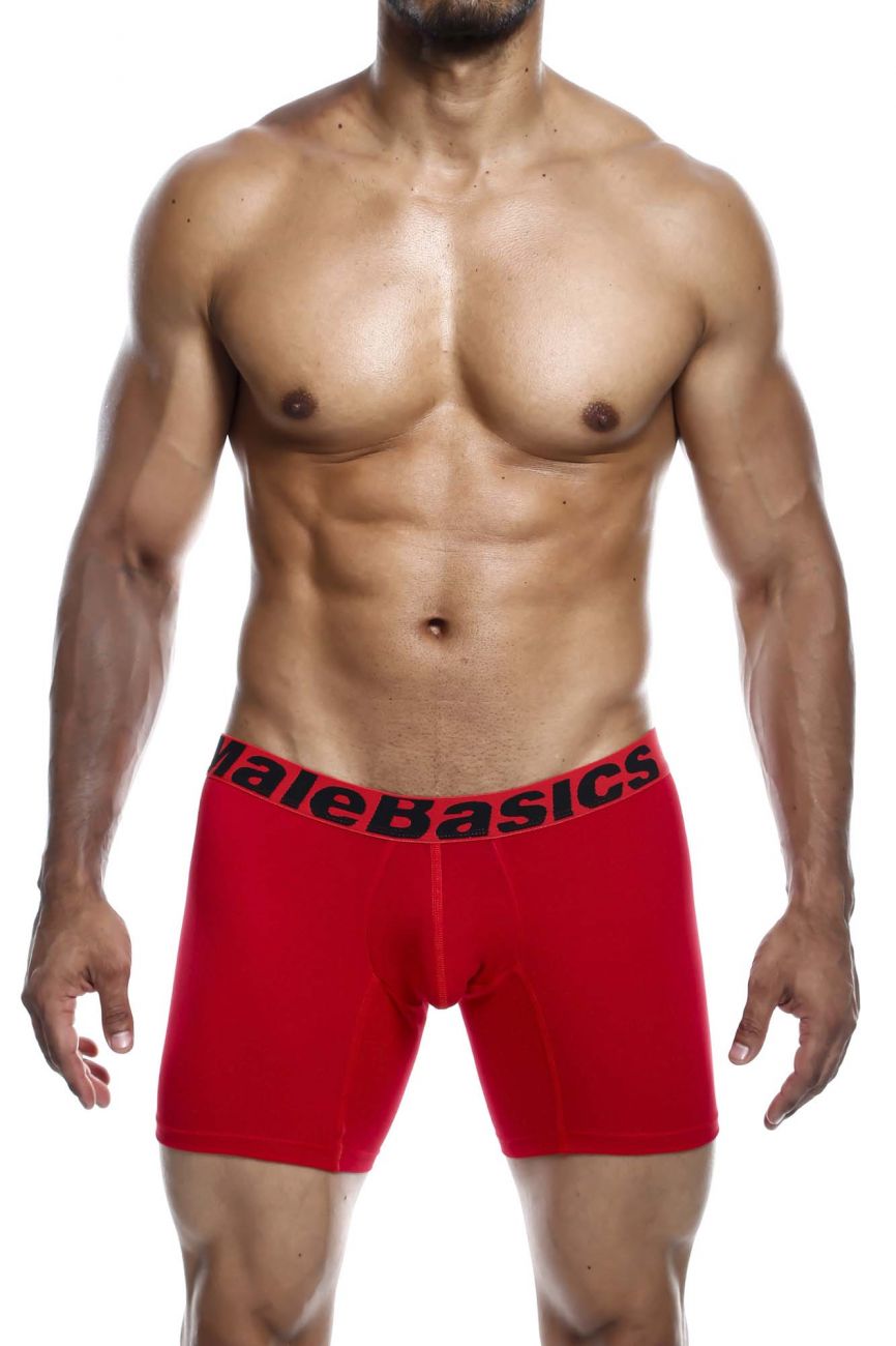 MaleBasics MBT02  3PK Boxer Briefs Multi