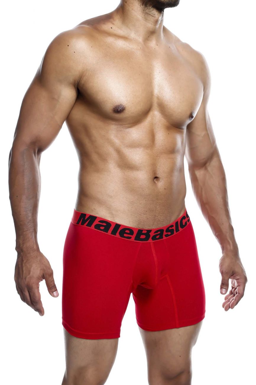 MaleBasics MBT02  3PK Boxer Briefs Multi