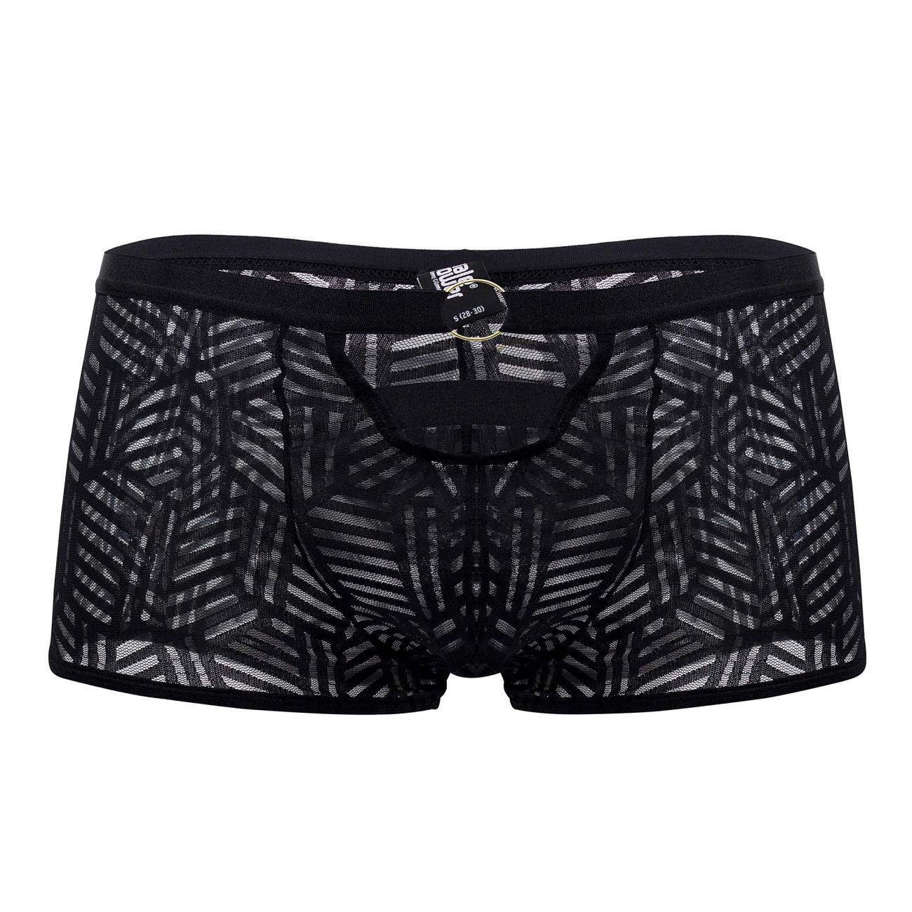 Male Power 125-284 Rude Awakening Cheeky Cutout Short Black