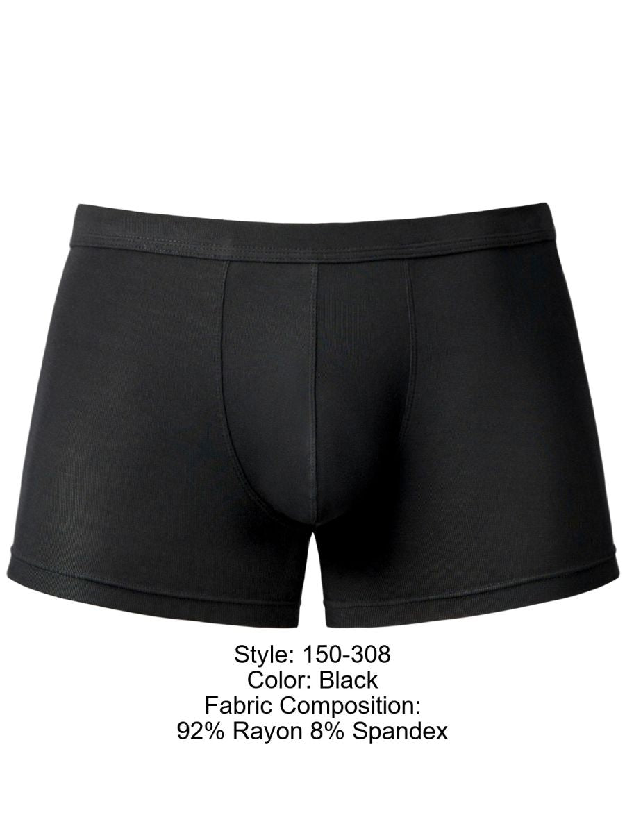 Male Power 150-308 Mens Soft & Eco Cozy Pouch Short Black