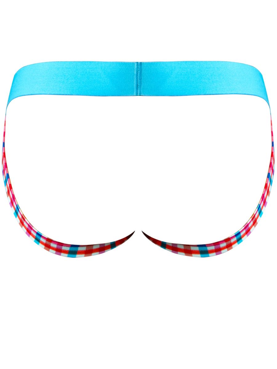 Male Power 349-306 Mens So Comfy Gingham Jock Multi