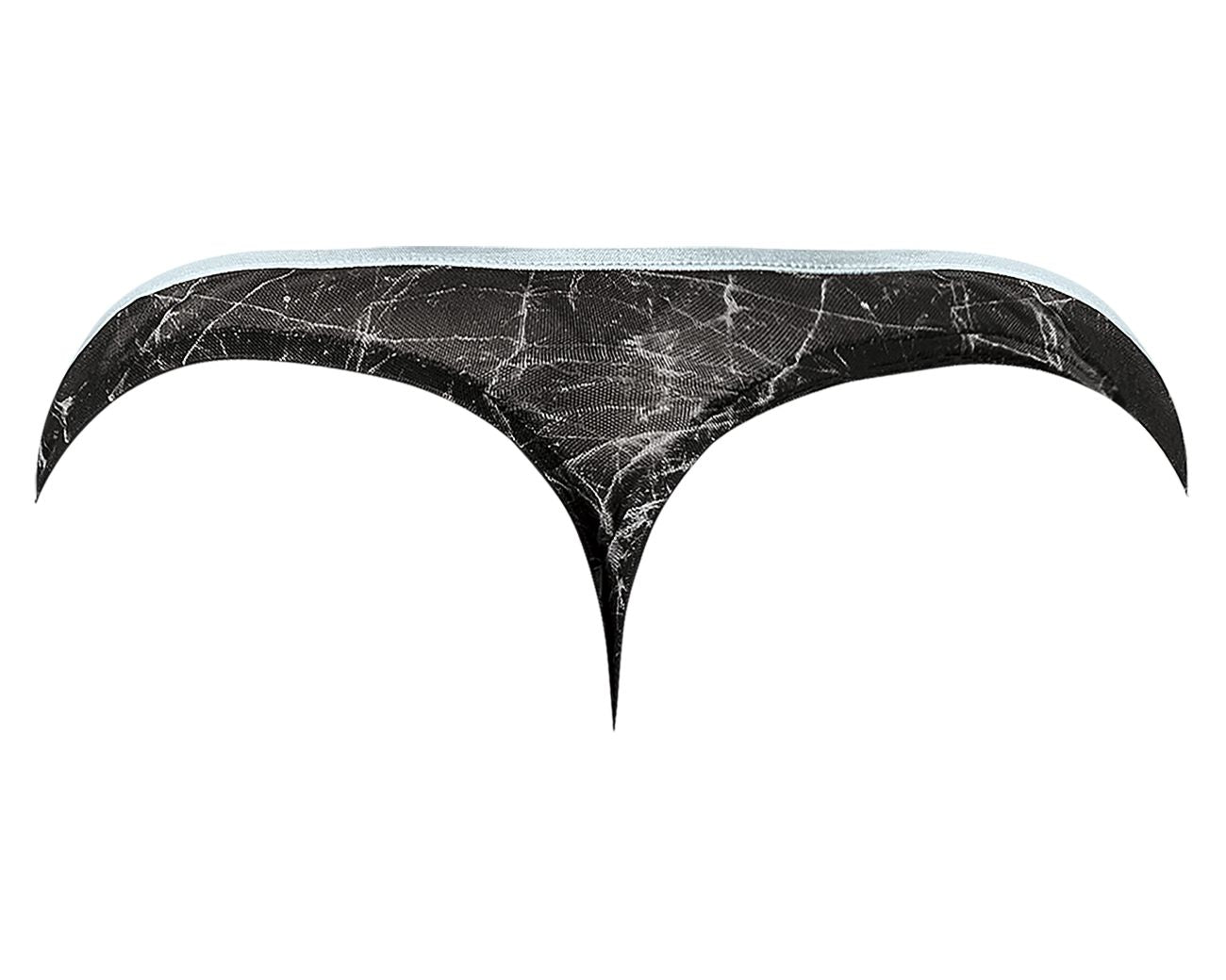 Male Power 461-290 Marble Mesh Mini Thong Black