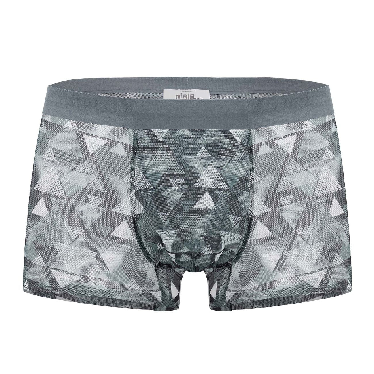Male Power SMS-011 Sheer Prints Seamless Short Optical