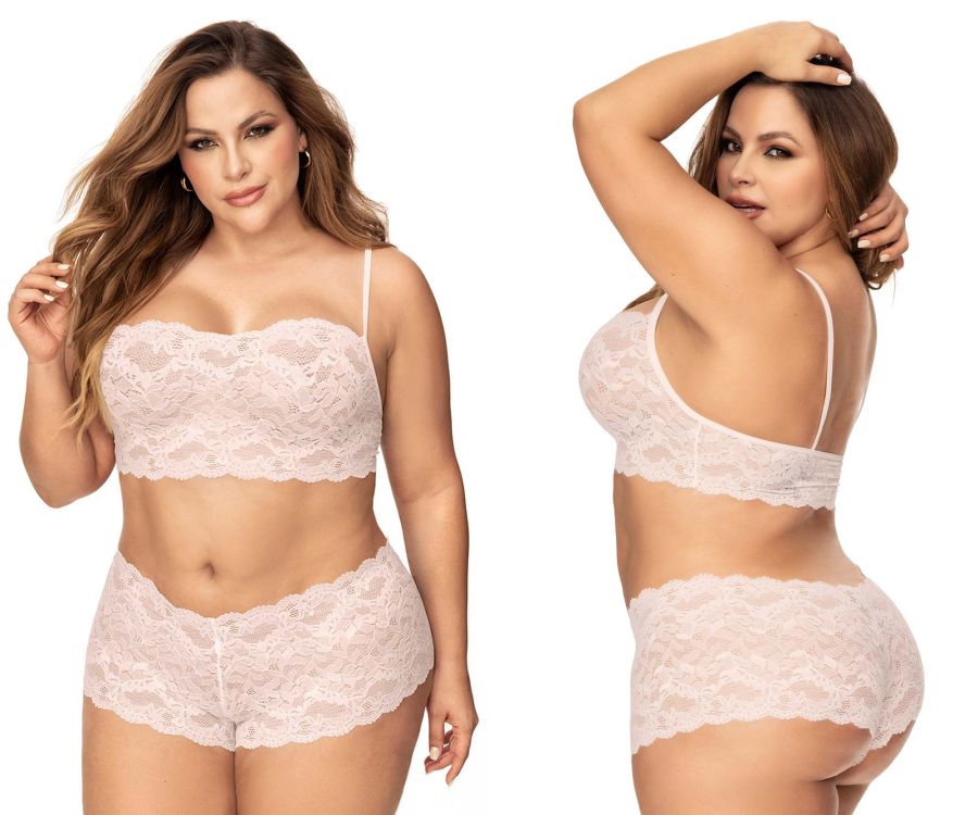 Mapale 206X Panty and Top Lace Set