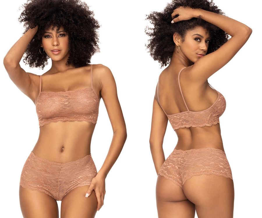 Mapale 206 Panty & Top Lace Set