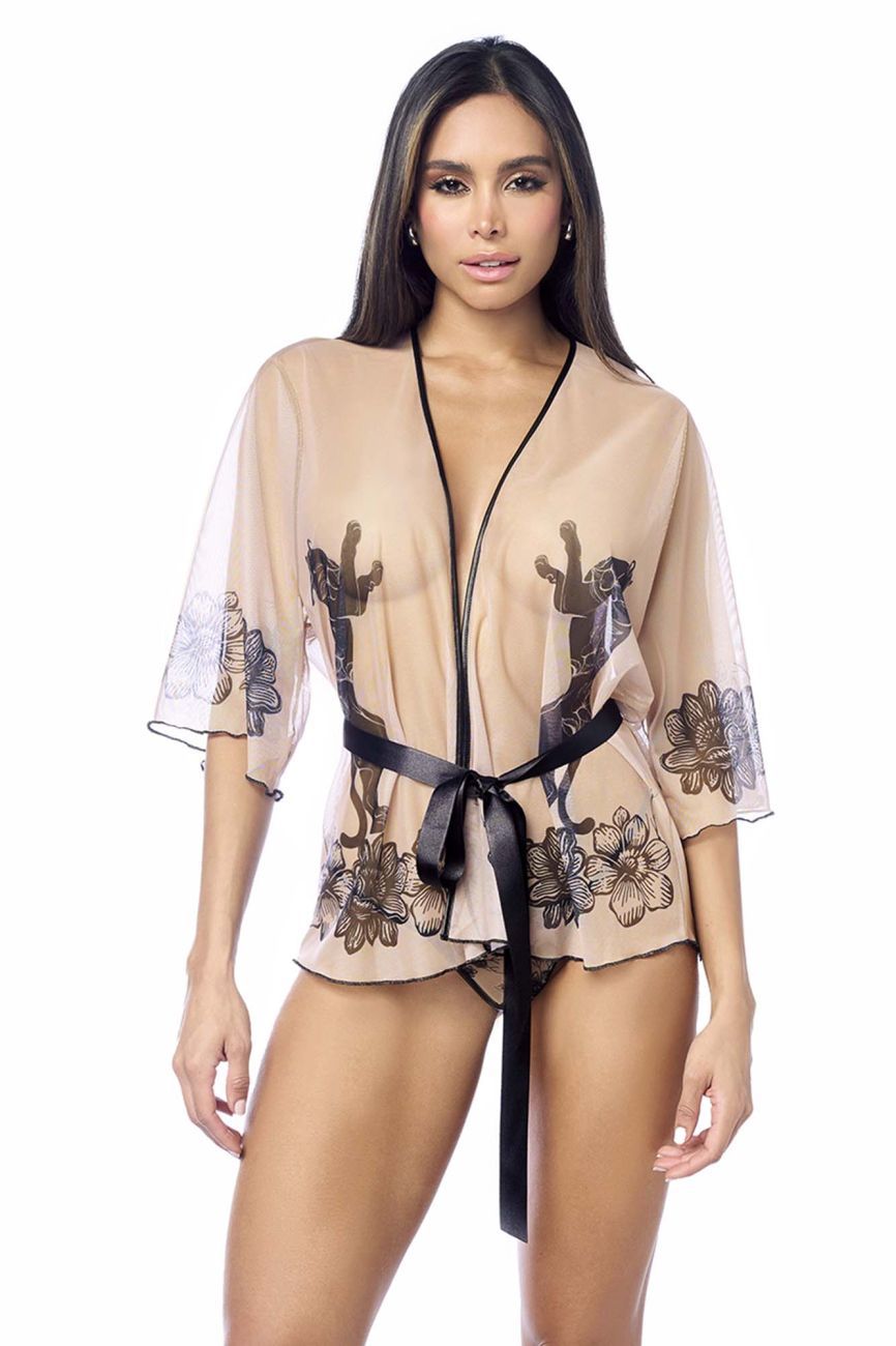 Mapale 7615 Robe with matching Panty