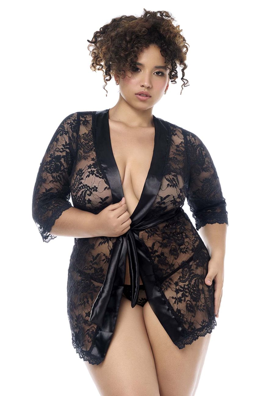 Mapale 7618X Robe with matching Panty