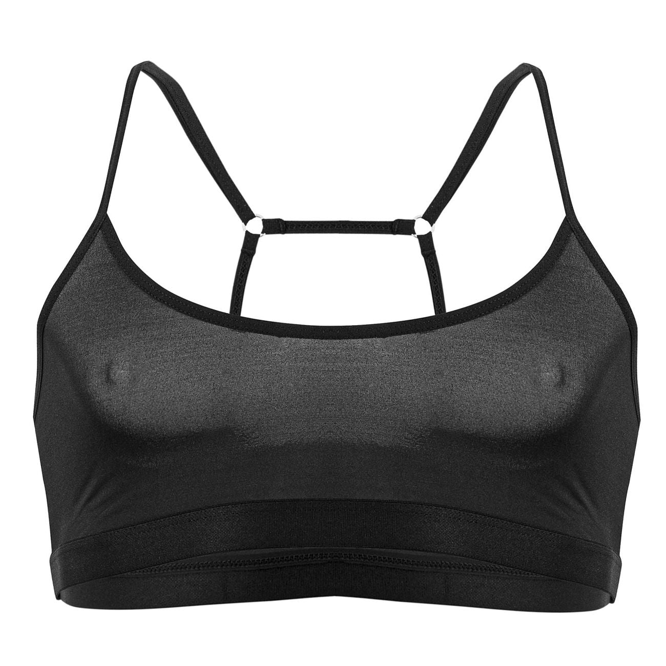 PLURAL PL005 Non-binary Underwear Bra Top Black