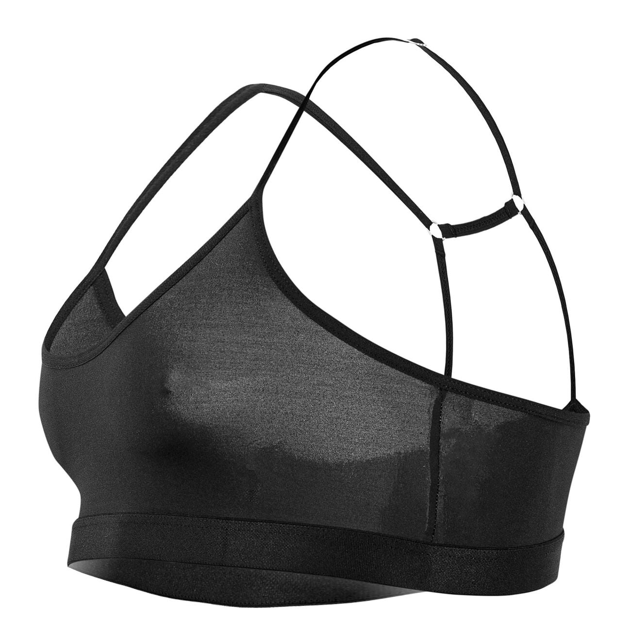 PLURAL PL005 Non-binary Underwear Bra Top Black