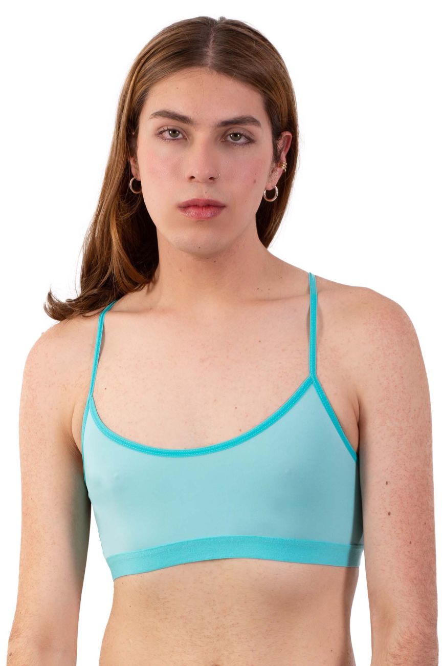 JCSTK - PLURAL PL005 Non-binary Underwear Bra Top Mint Green