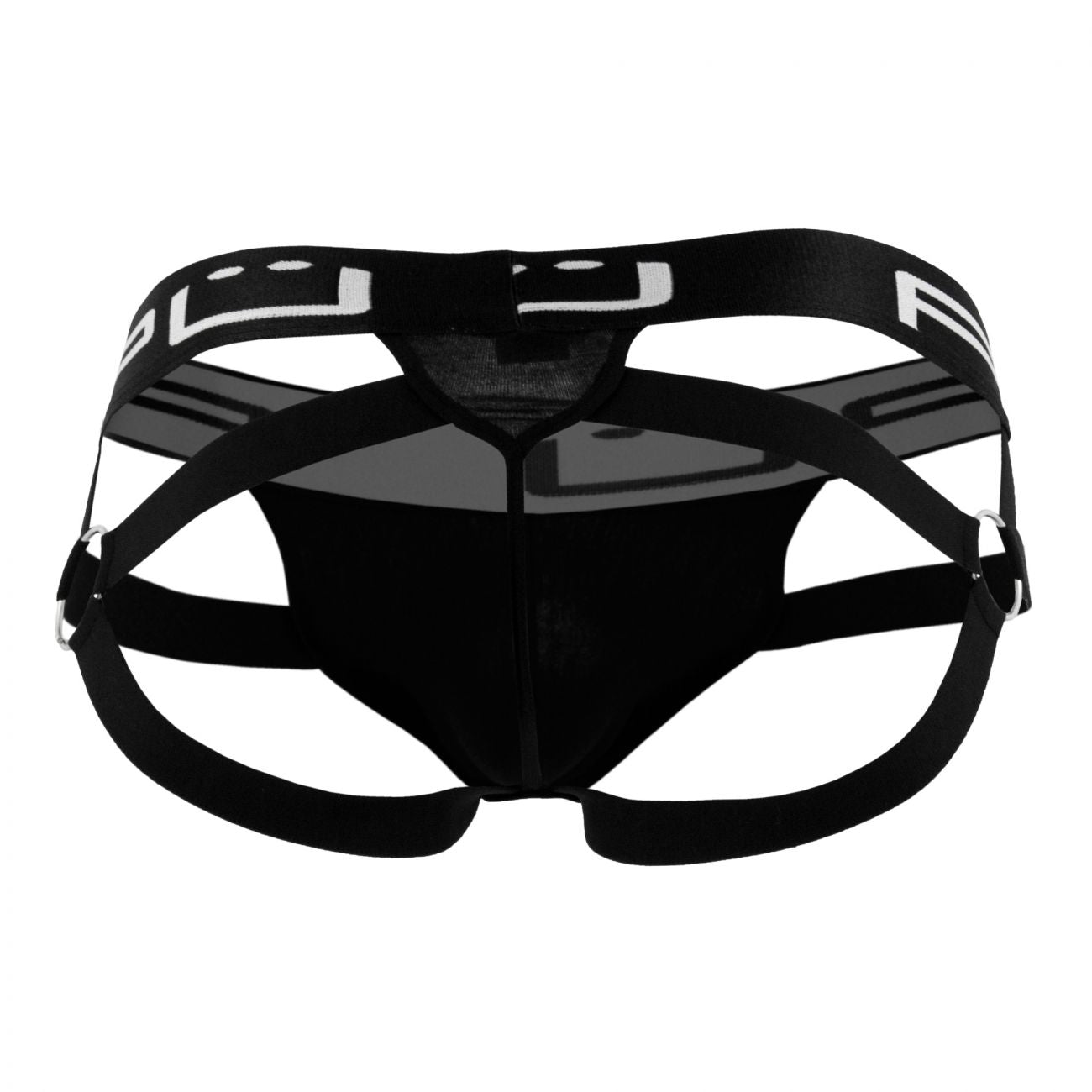 PPU 1707 Jockstrap with Straps Mens Sexy Undrwear Black