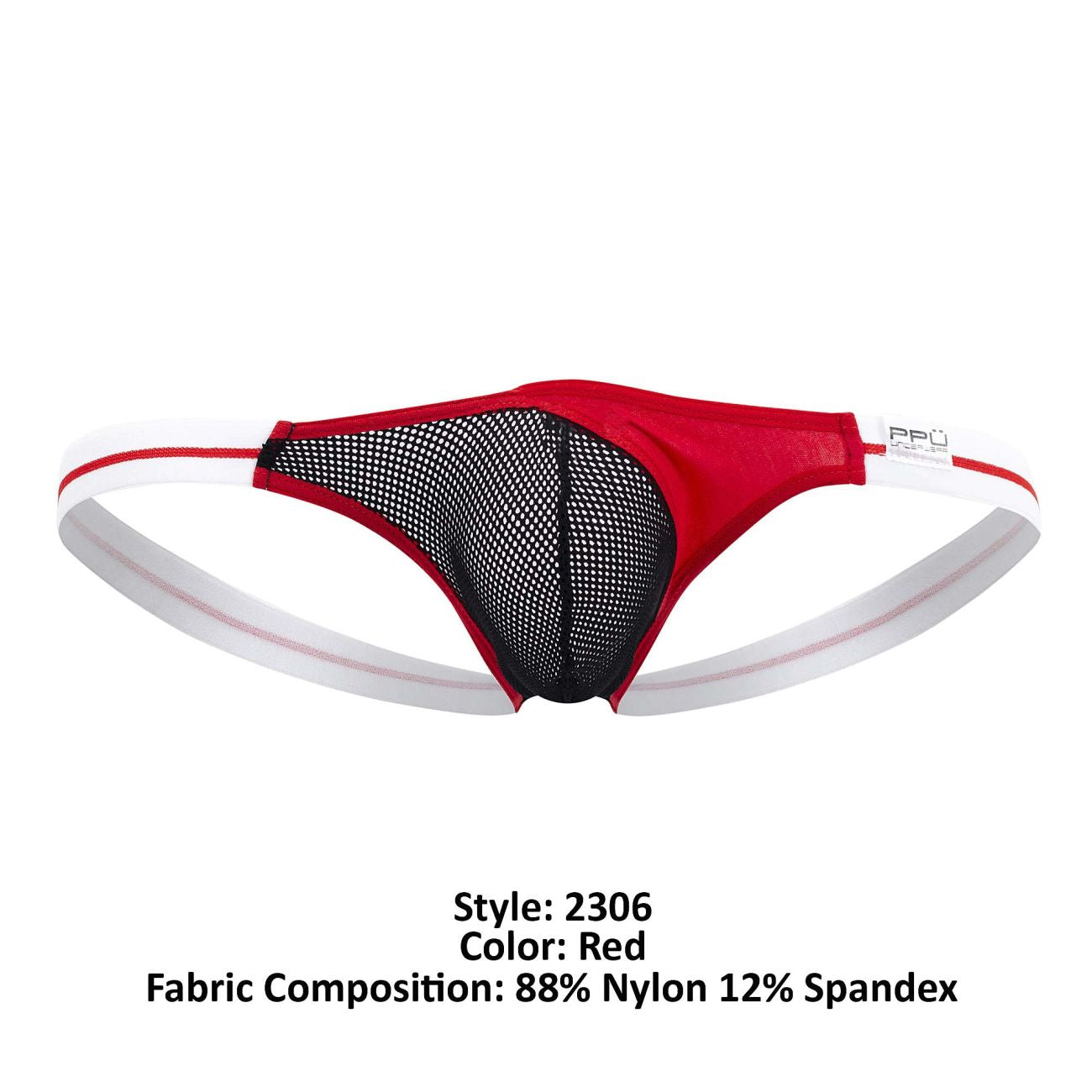 PPU 2306 Thong or Jockstrap Red