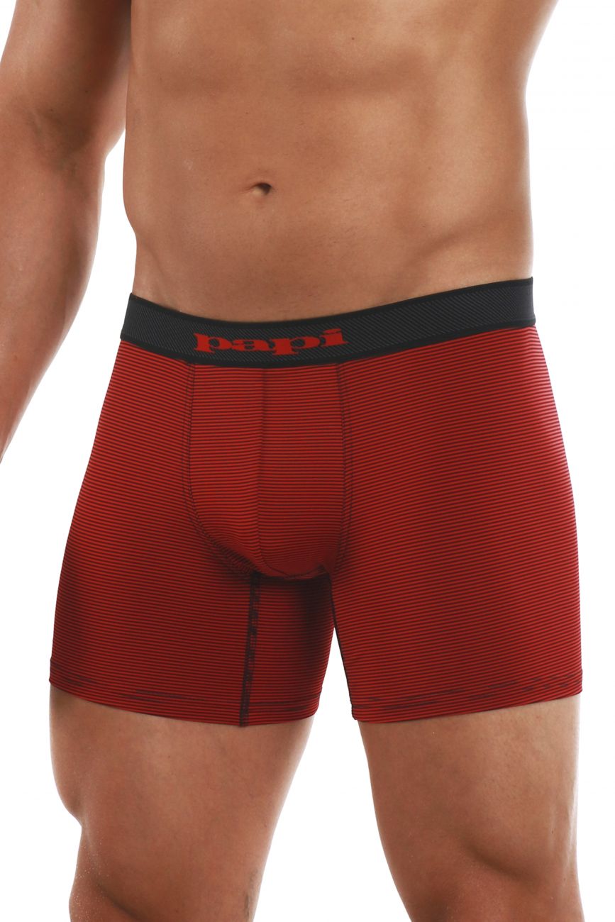 Papi 626185-982 Cool2 2PK Solid Boxer Briefs