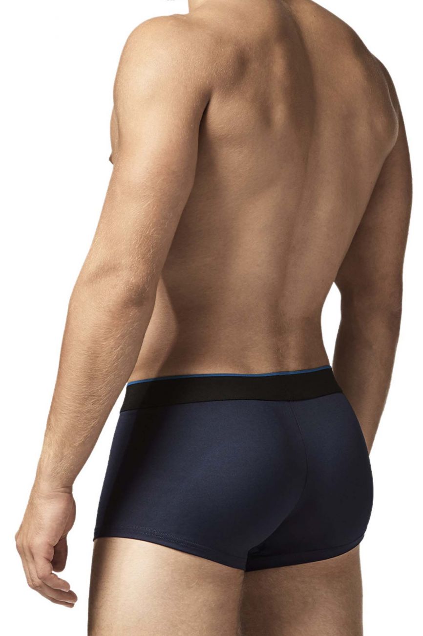 Papi UMPA048 Microflex Brazilian Trunks Teal-Leopard
