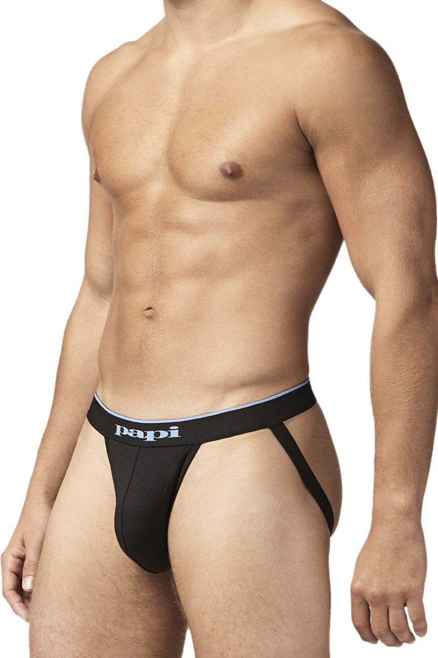 Papi UMPA049 Microflex Jockstrap Blue-Texture