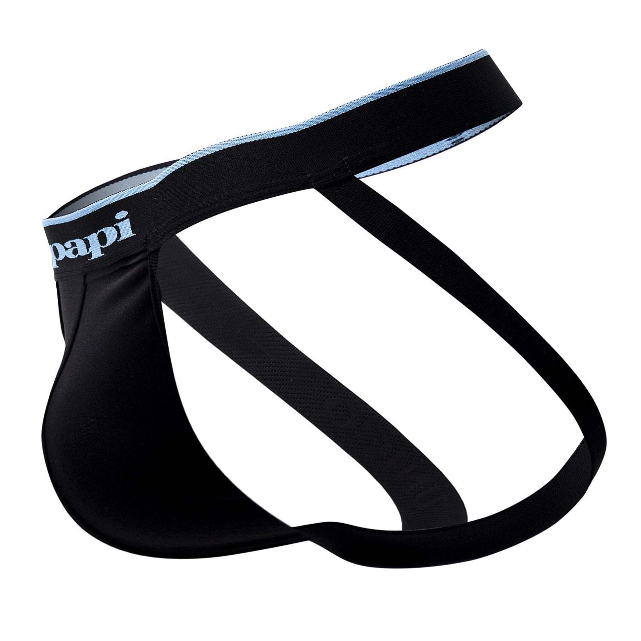 Papi UMPA049 Microflex Jockstrap Blue-Texture