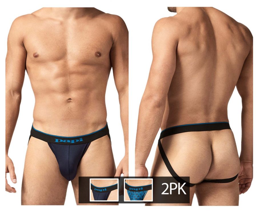 Papi UMPA049 Microflex Jockstrap Teal-Graphic