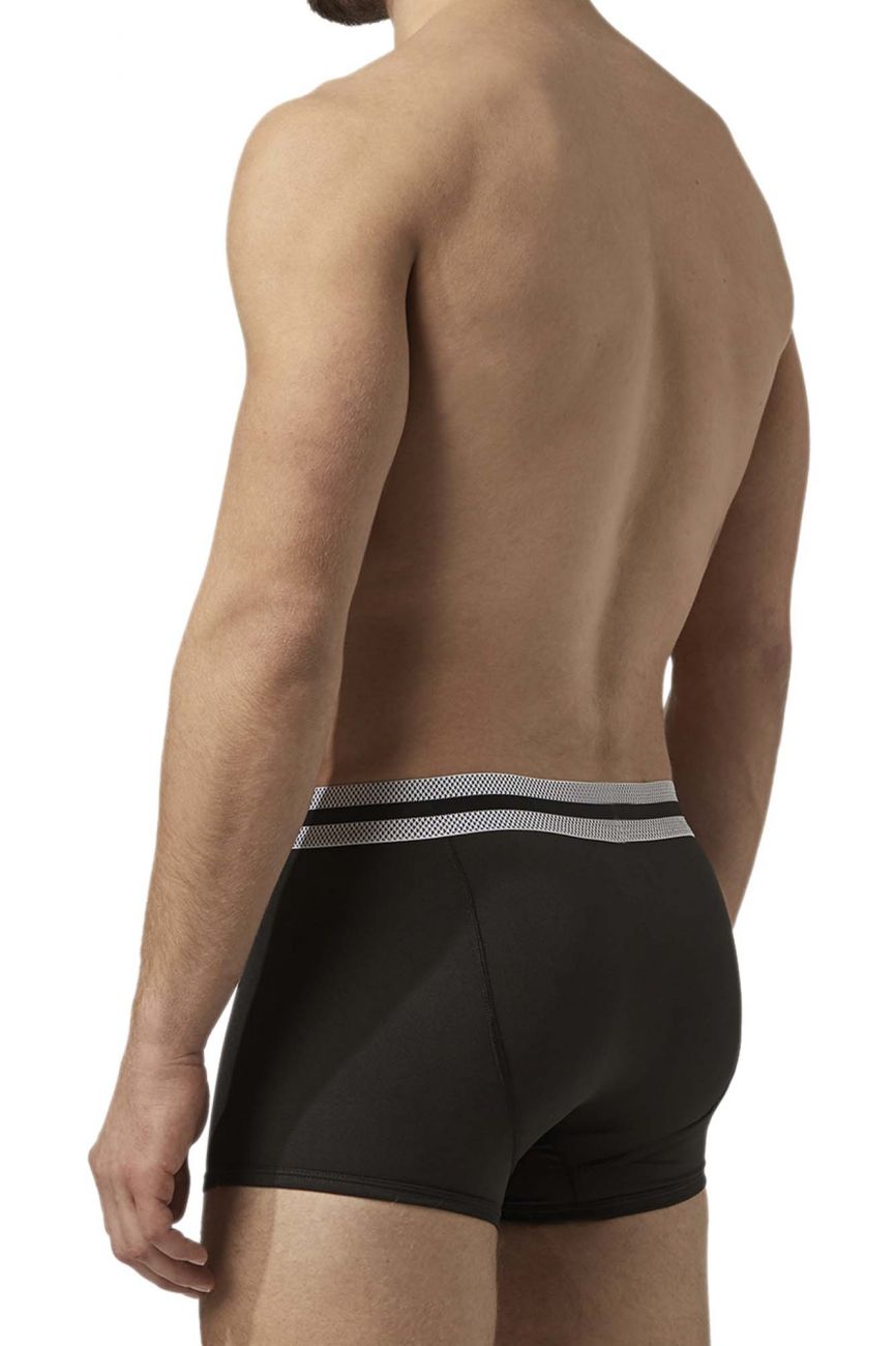 Papi UMPA080 2PK Microflex Brazilian Trunks Pink-Black