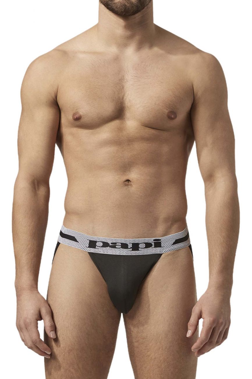 Papi UMPA081 2PK Microflex Jockstrap Tropical-Black