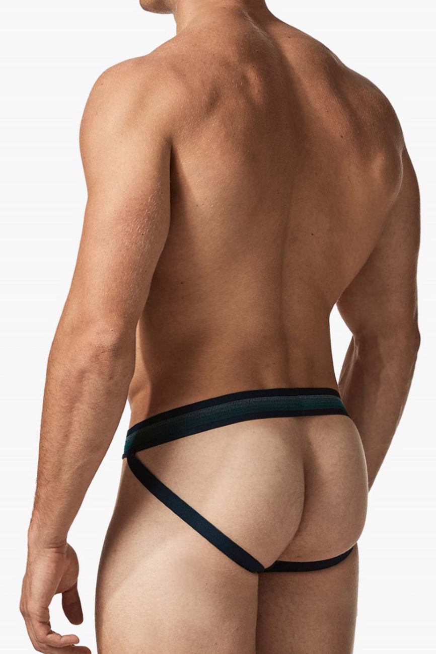 Papi UMPA108 2PK Microflex Performance Jockstrap Blue-Printed
