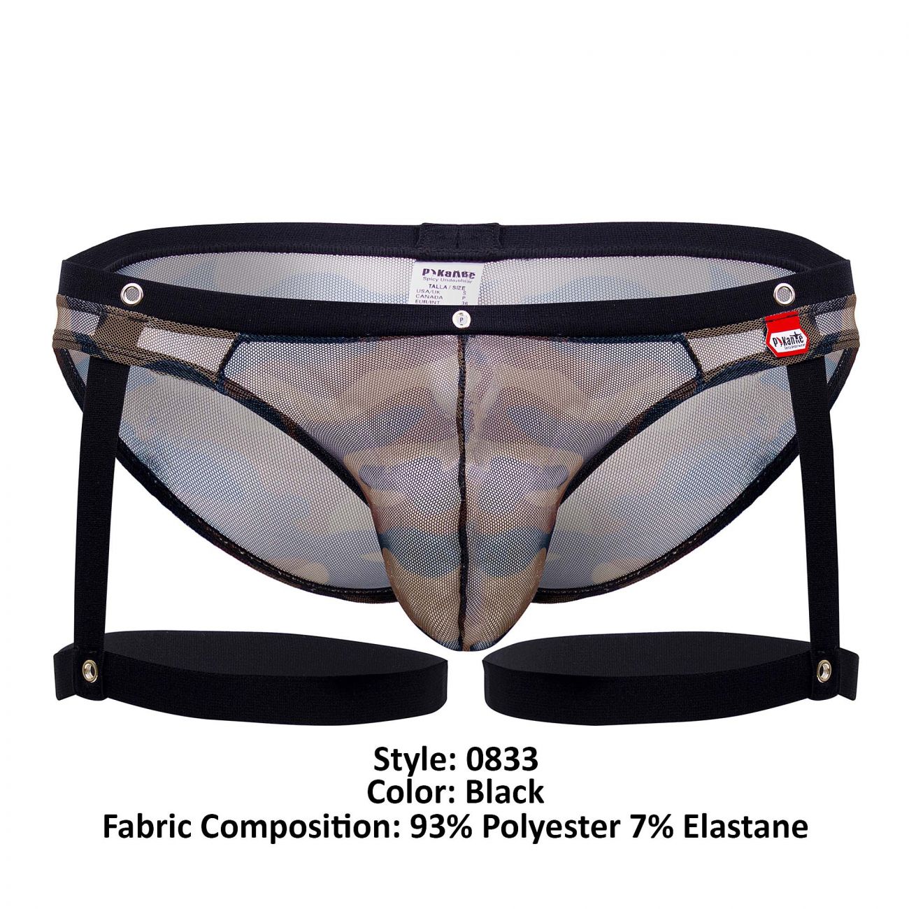 JCSTK - Pikante 0833 Torture Briefs Color Black