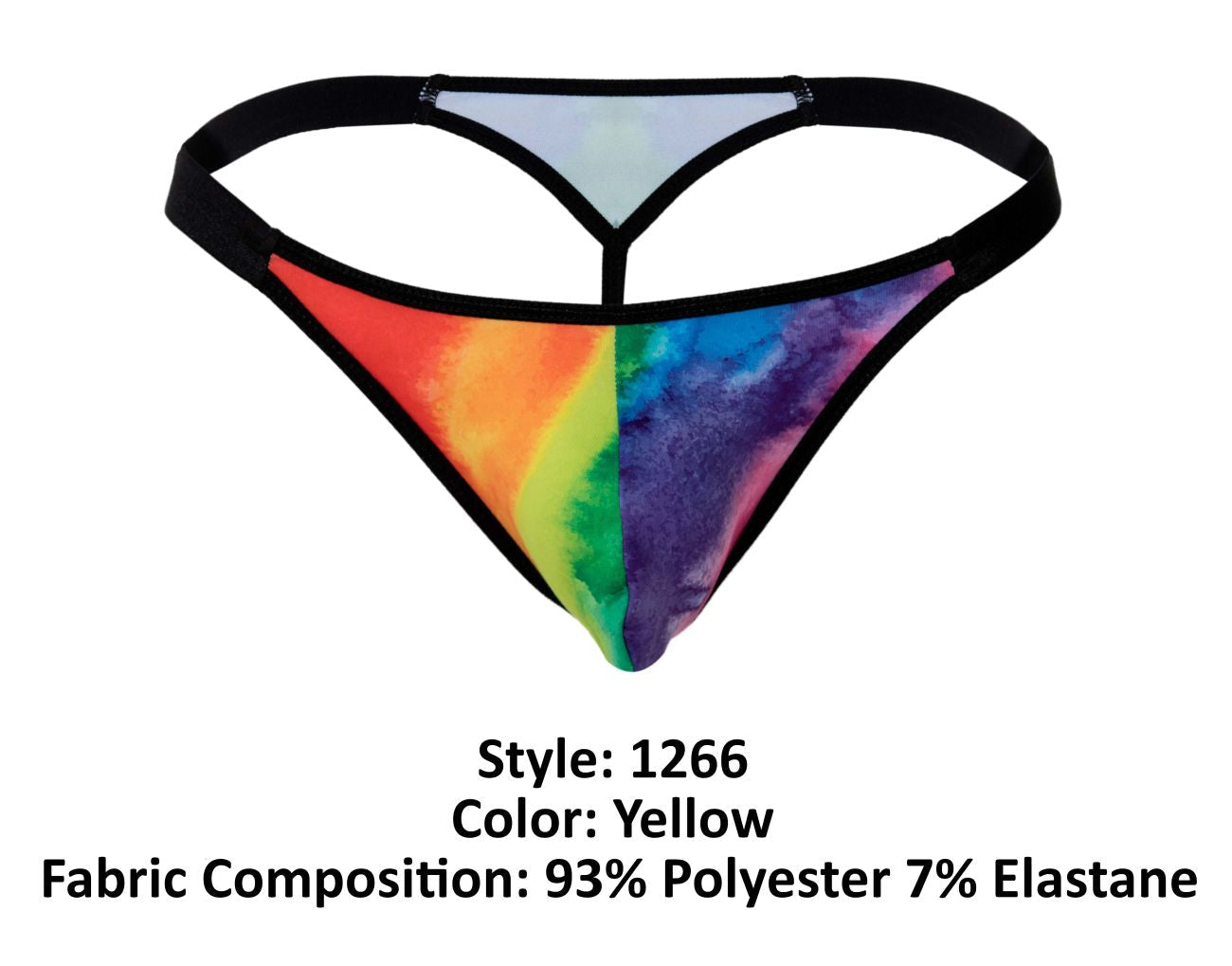 JCSTK - Pikante 1266 Ultra Thongs Rainbow