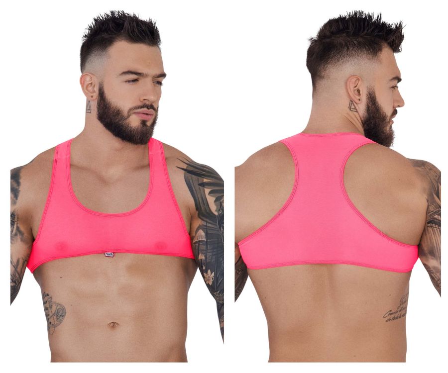 Pikante 1272 Sonar Crop Top Fuchsia