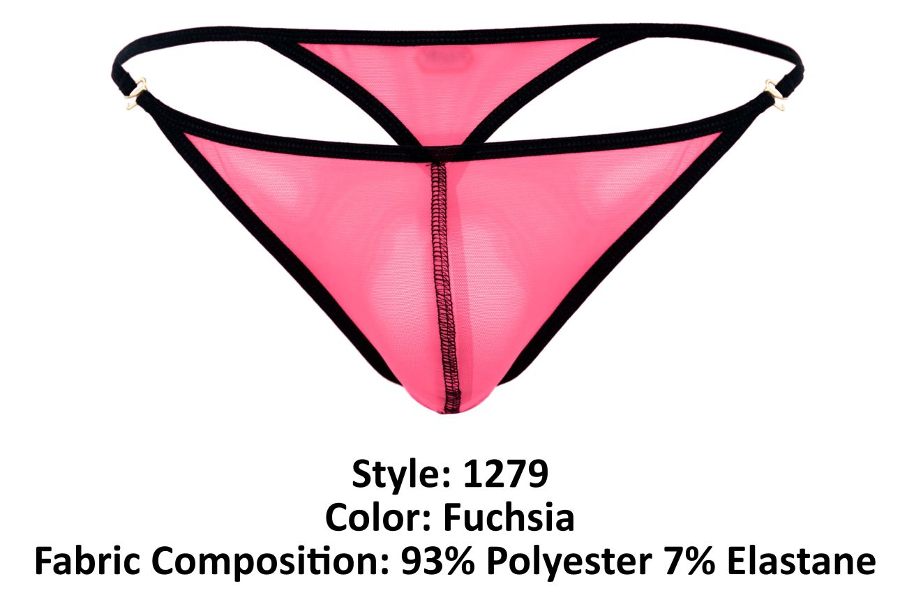 Pikante 1279 Sonar Thongs Fuchsia