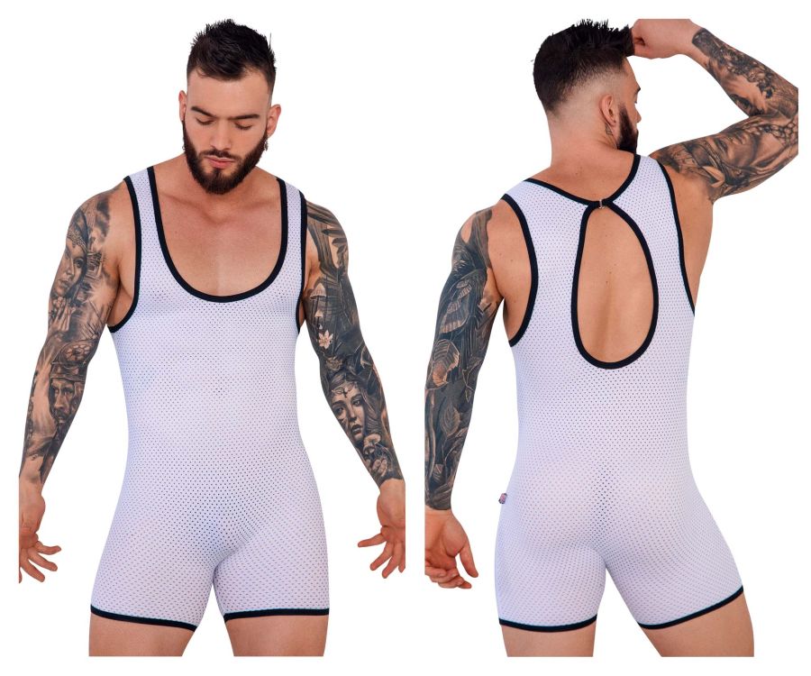Pikante 1285 Montreaux Bodysuit White