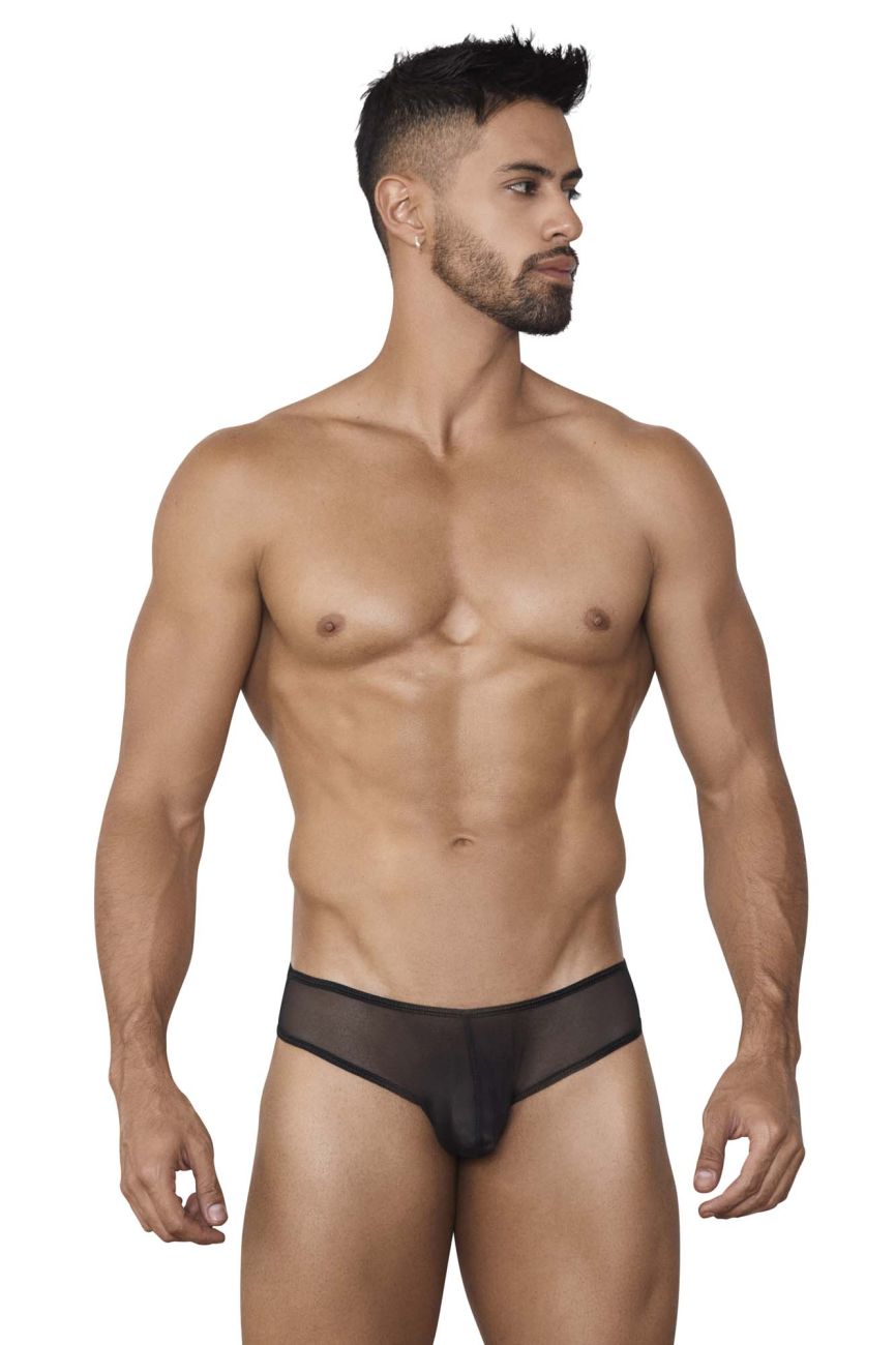 Pikante 1388 Sheer Sense Thongs Black