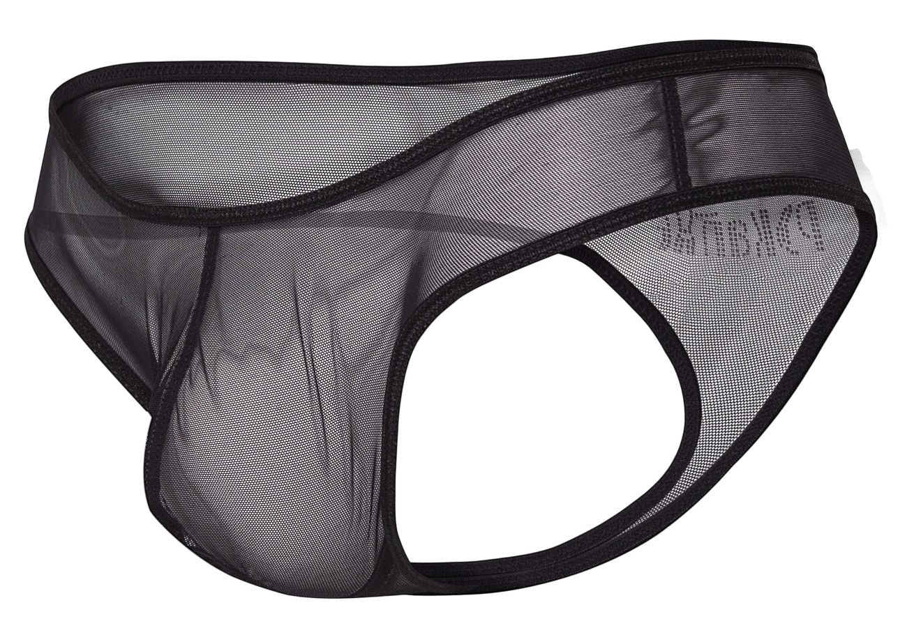 Pikante 1388 Sheer Sense Thongs Black