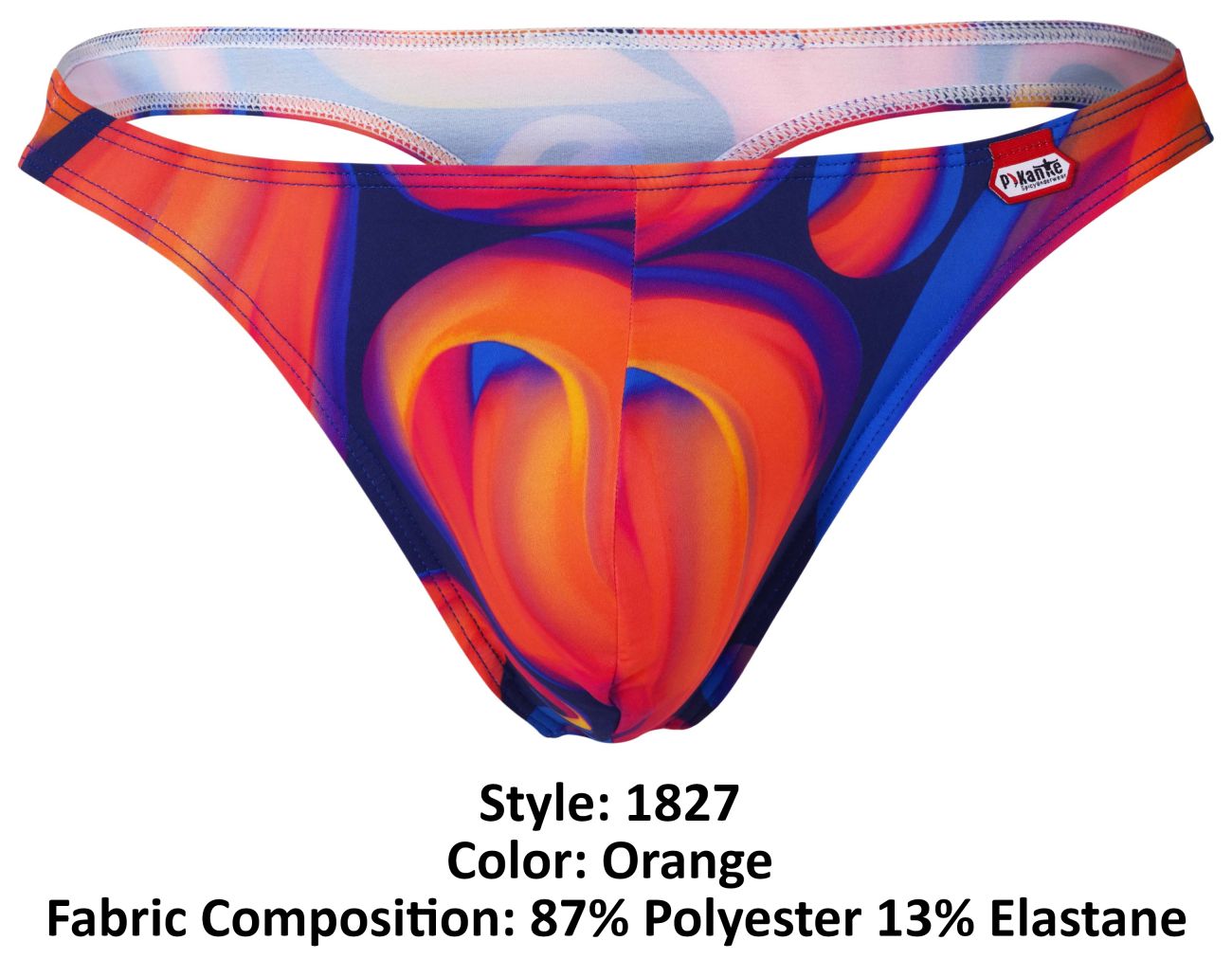 Pikante 1827 Kracent Mens Vivid Eye CatchingThongs