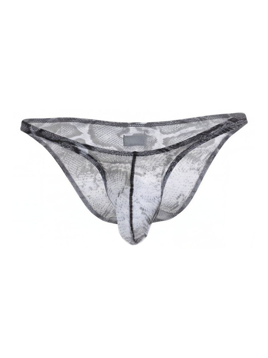 Pikante PIK 26113 Piton Mens Animal Snake Print Bikini Multi-coloured