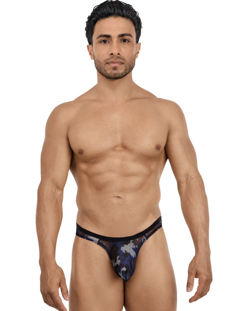 Pikante PIK 26120 Hexa Mens Camouflage Thongs Multi-coloured