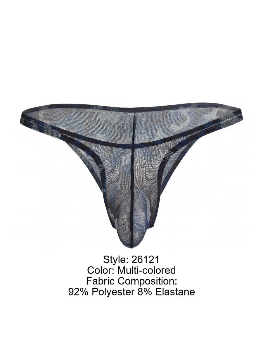 Pikante PIK 26121 Hexa Mens Camouflage Bikini Color Multi-coloured