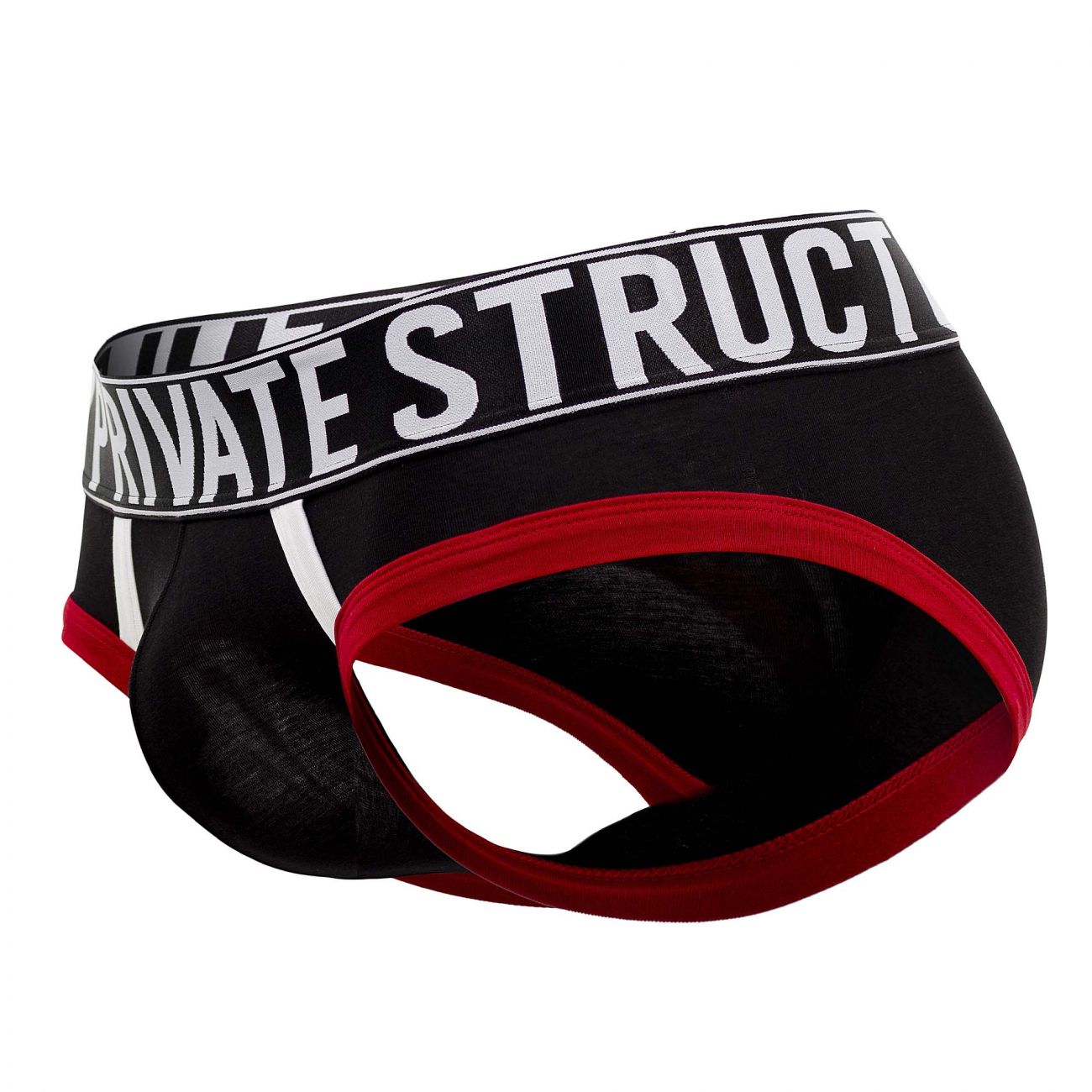 Private Structure BAUX4186 Athlete Mini Briefs Black