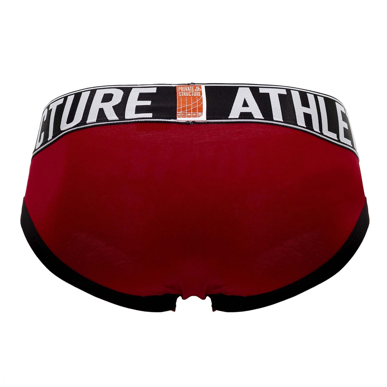 Private Structure BAUX4186 Athlete Mini Briefs Red