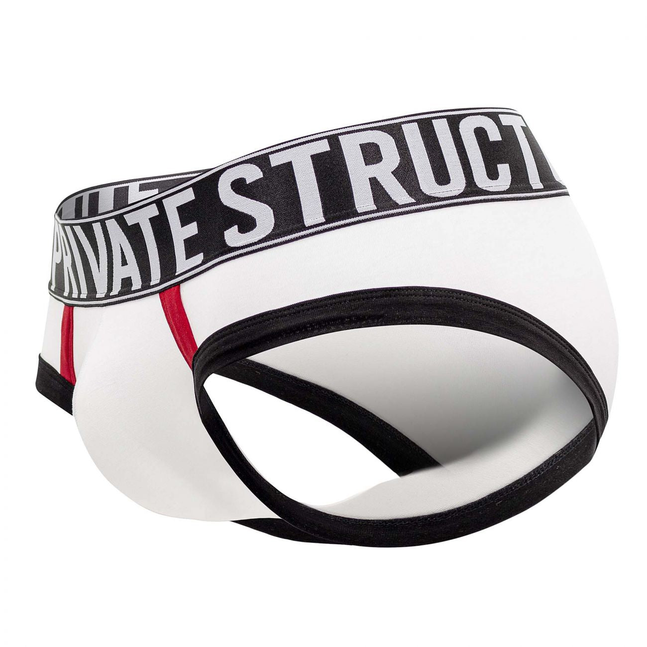 Private Structure BAUX4186 Athlete Mini Briefs White
