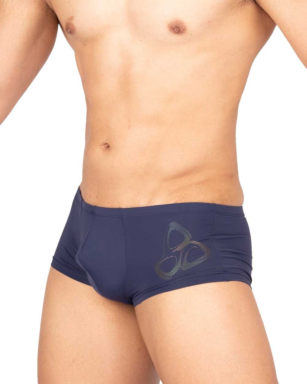 Private Structure BRUT4390  Bare Hipster Silk Navy
