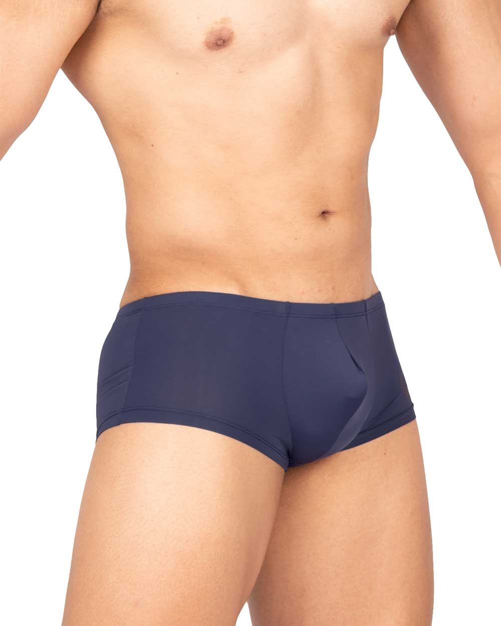 Private Structure BRUT4390  Bare Hipster Silk Navy