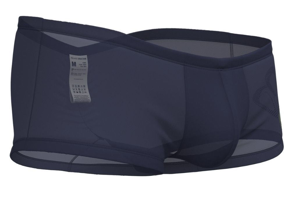 Private Structure BRUT4390  Bare Hipster Silk Navy