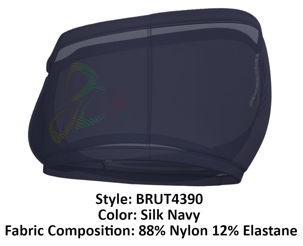 Private Structure BRUT4390  Bare Hipster Silk Navy